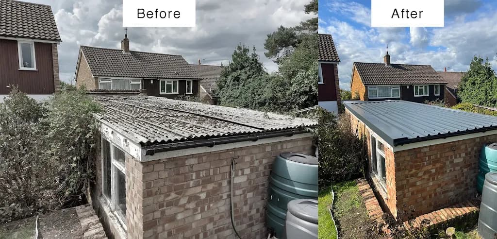 Garage Roof Removal & Dismantle in Leeds