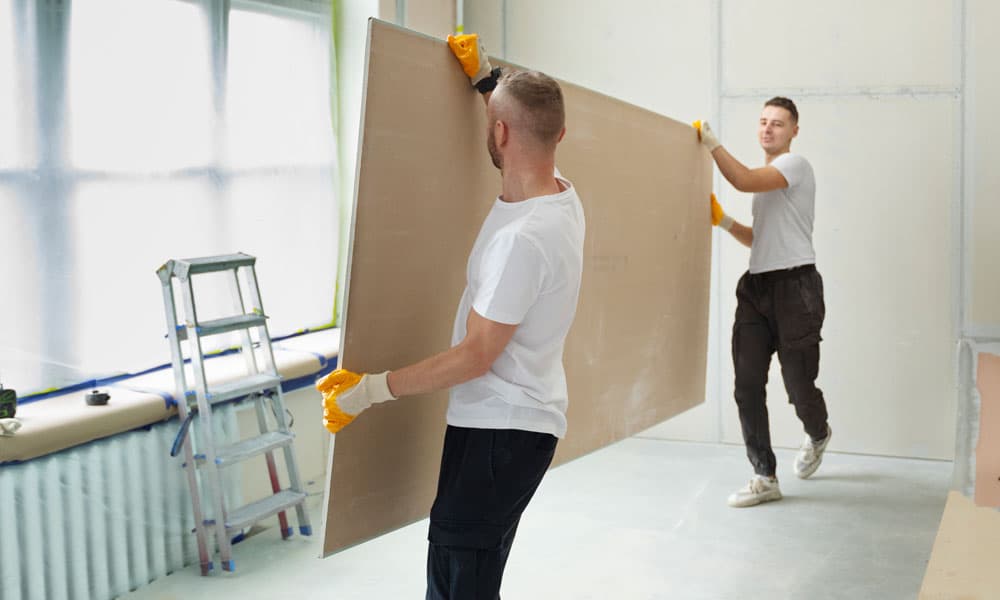 Reboard & Plastering in Leeds